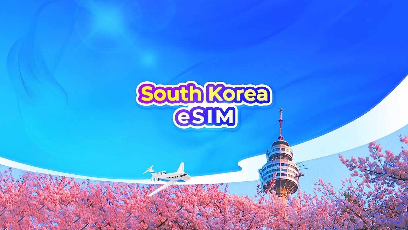 South Korea 5G eSIM | TikTok & ChatGPT Available | Day Pass/Total Data Package | 24-Hour Billing | 1-30 Days | QR Code