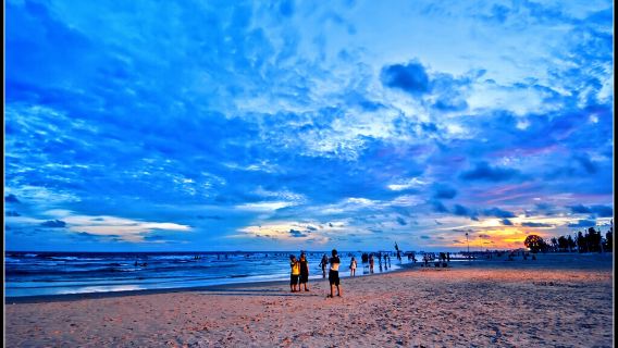 ทัวร์เหมารถ 1 วัน ชมสวนสาธารณะหาดเงินเป่ยไฮ + ถนนสไตล์ฮ่องกง + ถนนเก่าในทะเลเหนือ + จุดชมวิวเกาะอาหารทะเลนอกซา