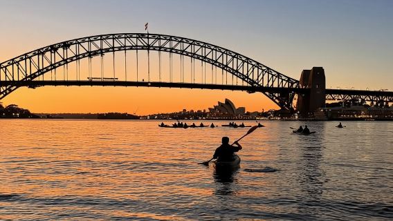 Sydney Sunrise Kayak Tour on Sydney Harbour