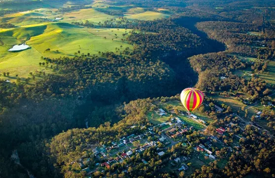 懶貓旅行 澳洲悉尼卡姆登日出熱氣球【含早餐電子照片保險稅費 可加接送】