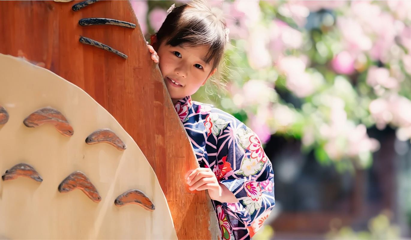 [Alquiler de kimonos en Kioto, sucursal Kodaiji de Mimosa] Plan para niños: Alquiler de kimonos y yukatas * ¡No es necesario traer nada!