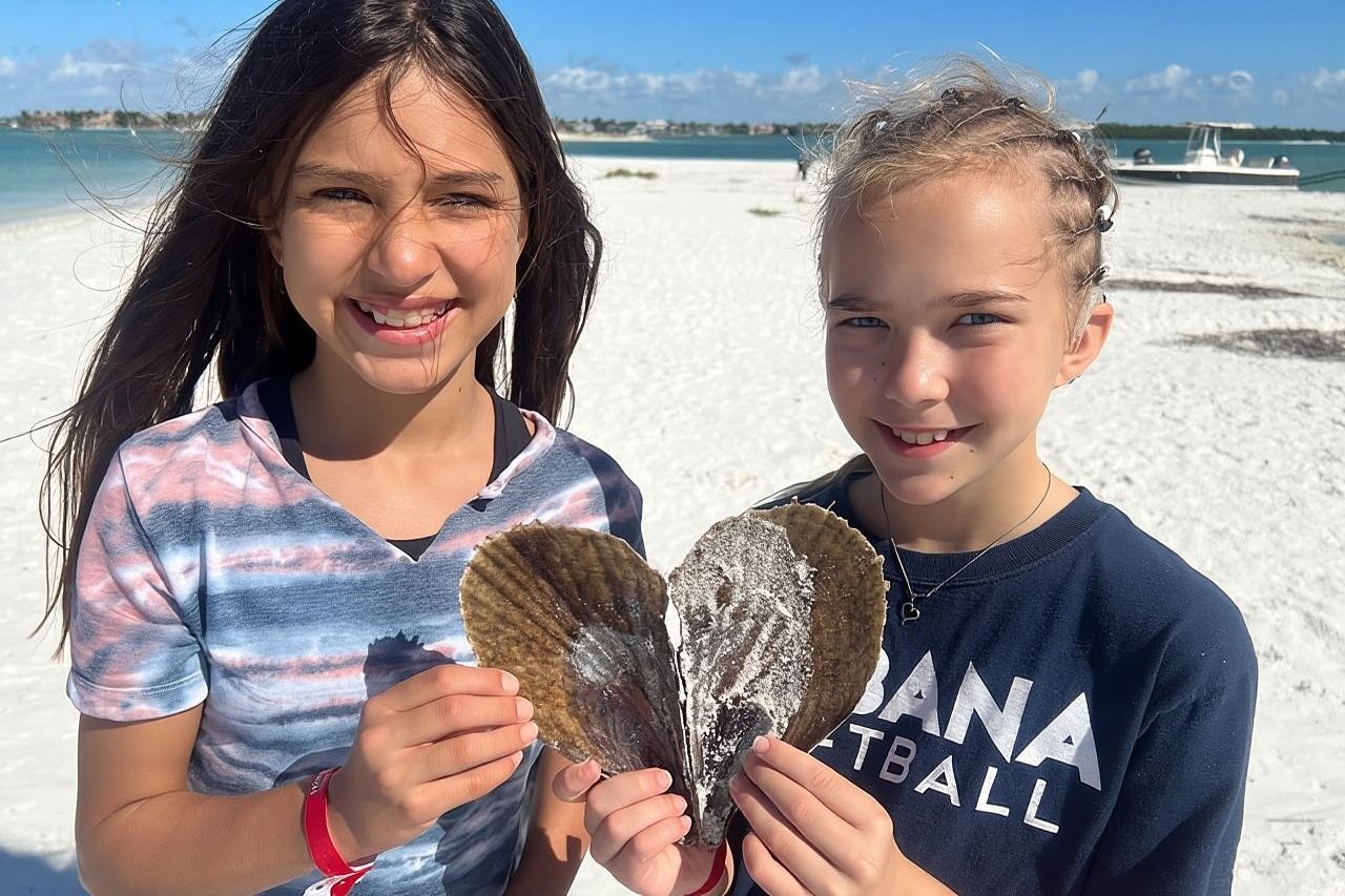 ทัวร์เก็บเปลือกหอยที่เกาะแบร์ริเออร์