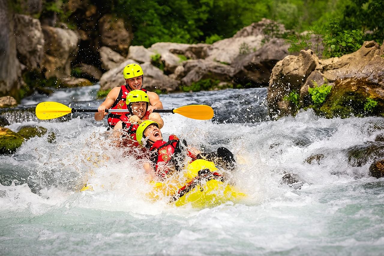Whitewater Rafting on Cetina River from Split or Šestanovac