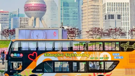 Must-see night attractions in Shanghai! Shanghai Romance Park & double-decker bus tour
