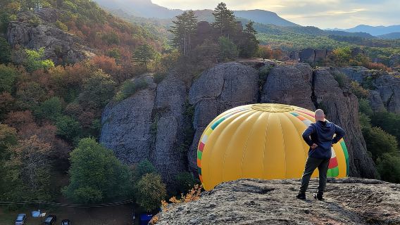Belogradchik: Tethered Flight Above the Rocks