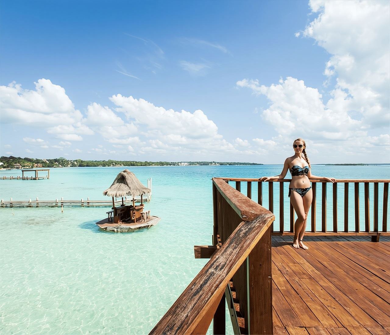 From Caye Caulker: One way share transfer to Bacalar