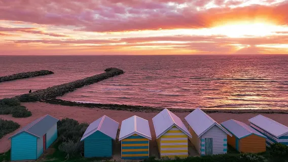 Melbourne Phillip Island Penguin Parade 1-day tour [Brighton Beach + Phillip Island day tour]
