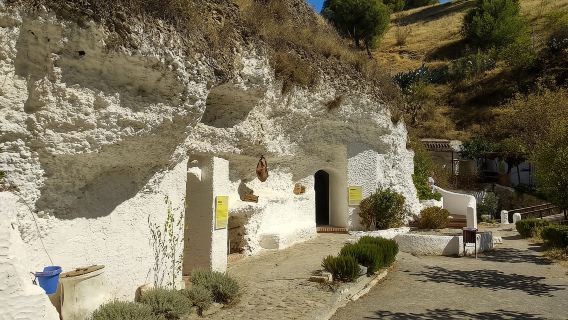 Eintrittskarte für das Höhlenmuseum Sacromonte