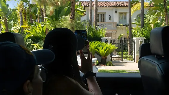 Hollywood, Beverly Hills und Prominenten-Häuser Open-Air-Van-Tour