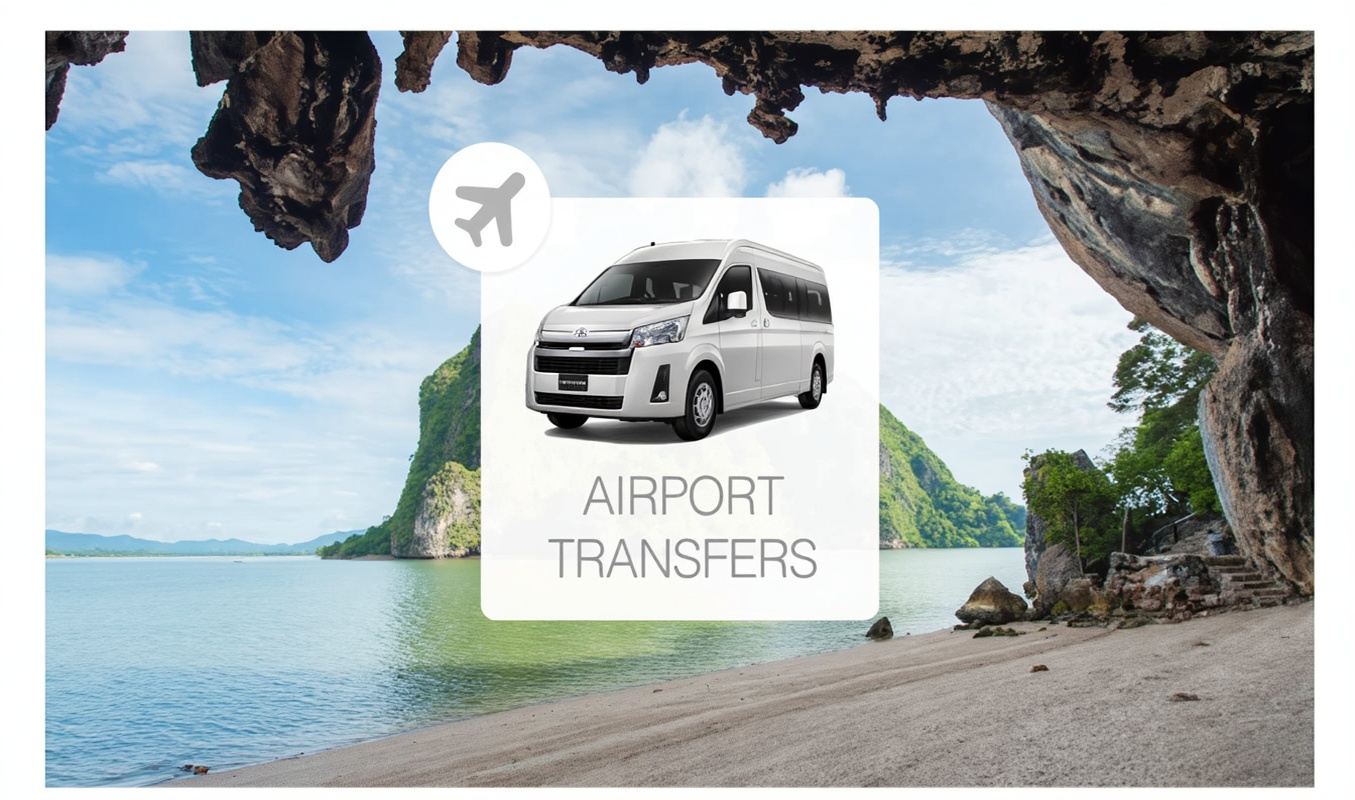 Phuket Airport Transfers: From / to Hotels in Phuket, Khao Lak, Klok Kloi, Natai, and Phang Nga Town
