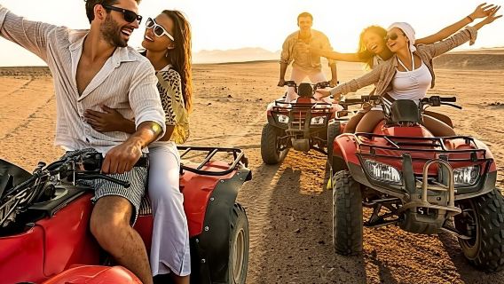 การแสดงดินเนอร์โชว์ Agafay ที่เมืองมาราเกช พร้อมขี่อูฐและขับรถ ATV