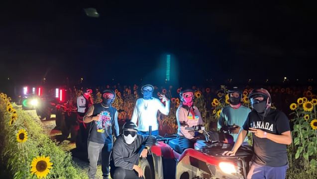 Miami Park Entrance Glow in the Dark ATV Riding Experience