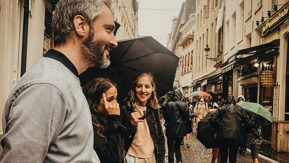 Brüsseler Stadtrundgang mit Verkostung (Bier, Schokolade & Pommes/Waffeln)
