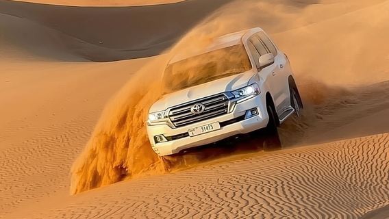 Private Evening Desert Safari Dubai with Camel Riding & BBQ