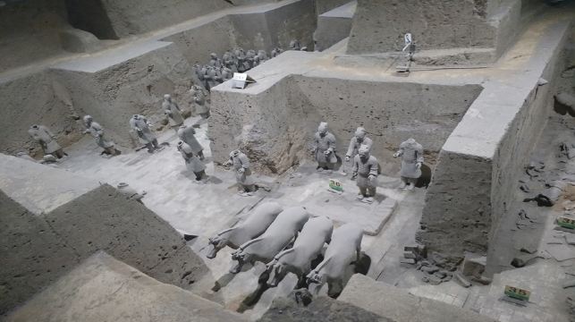 西安秦始皇帝陵博物院（兵馬俑）半日遊【秦始皇兵馬俑門票+人工講解+無線耳麥使用】