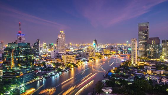Croisière nocturne sur le fleuve Chao Phraya à Bangkok - Dîner-croisière avec spectacle vivant à bord du Prince Orangka/Arangka