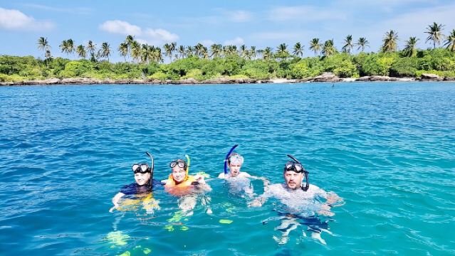 Amazing private snorkeling tour in An Thoi islands by speed boat