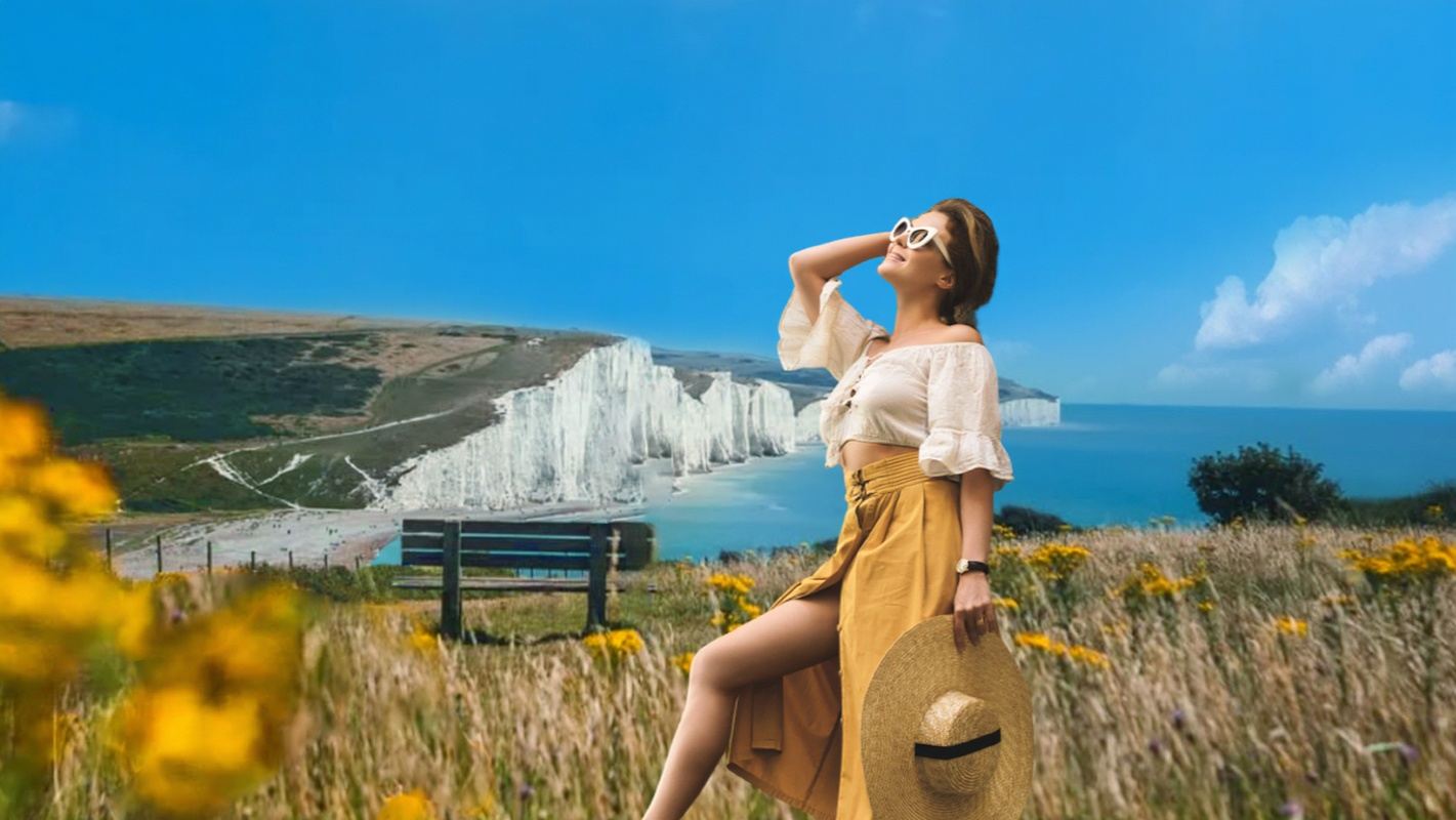 倫敦七姐妹白崖+布萊頓中文一日遊 陪爬陪拍10分鐘登頂比奇角