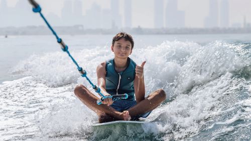 Dubai wake surfing experience 2