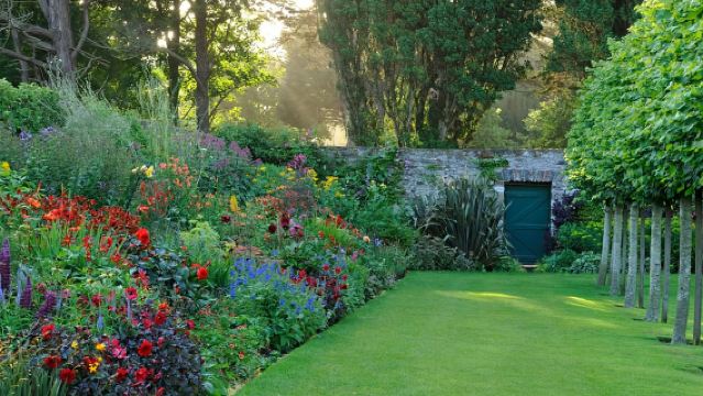 ตั๋วเข้าชม Ballymena: สวนที่มีกำแพงล้อมรอบและทางเดินในป่า