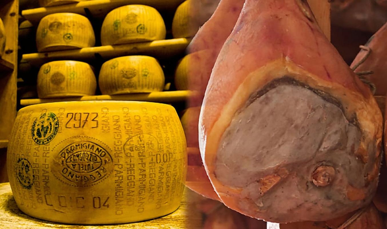 Parma: produzione del Parmigiano e tour e degustazione del prosciutto di Parma