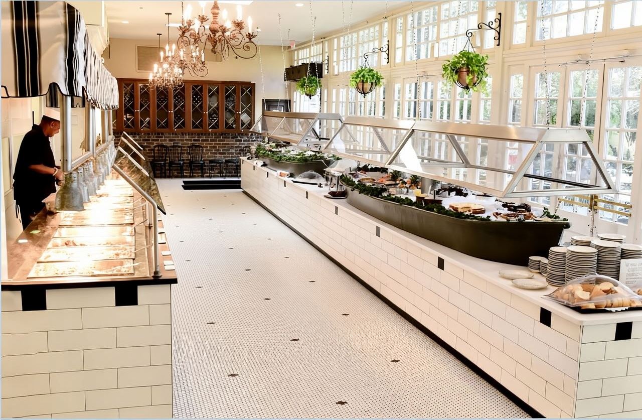 New Orleans: brunch jazz a buffet "Court of Two Sisters"