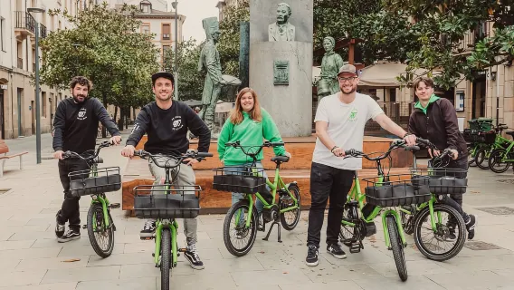 산 세바스찬: 가이드와 함께하는 전기 자전거 투어