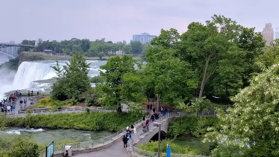 น้ำตกไนแองการา: ทัวร์ส่วนตัวพร้อมไกด์และรถราง