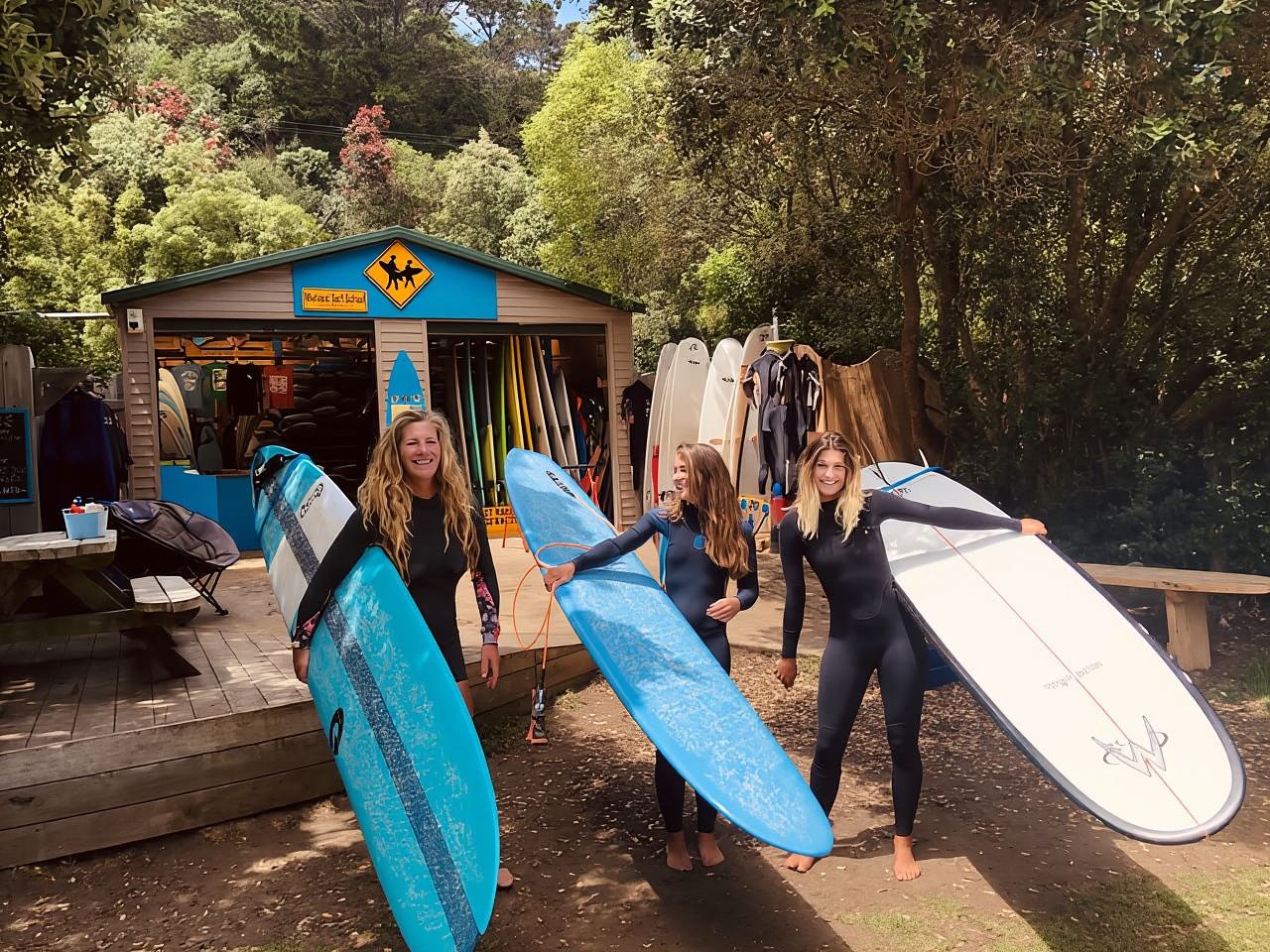 Auckland: Group Surfing Lesson with Muriwai Surf School