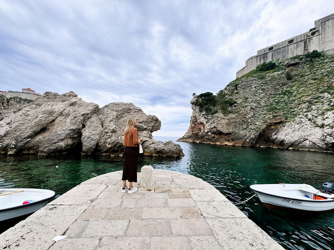 Dubrovnik: Mura della città, tour a piedi della città vecchia e vista sull'Adriatico