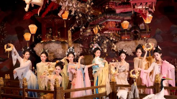 Hangzhou Imperial Banquet: Immersive Tang Dynasty Palace Feast (Traditional Music & Dance Performance + Royal Visual & Culinary Feast + Optional Ancient Costume & Makeup Experience)