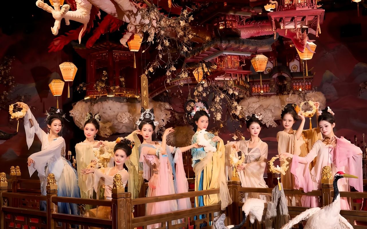 Hangzhou Imperial Banquet: Immersive Tang Dynasty Palace Feast (Traditional Music & Dance Performance + Royal Visual & Culinary Feast + Optional Ancient Costume & Makeup Experience)