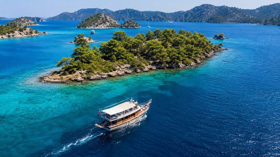 Göcek: Giro in barca alle 12 isole
