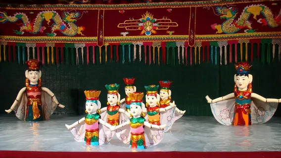 Ho Chi Minh City: Golden Dragon Water Puppet Ticket