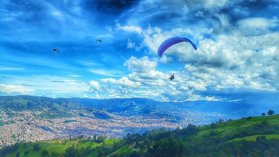 Paragliding in Medellin Includes GoPro and Pick up & Drop off