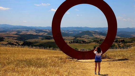 Discovering Tuscany's hidden treasures: San Gimignano, Volterra and San Galgano mysterious Abbey day trip from Florence