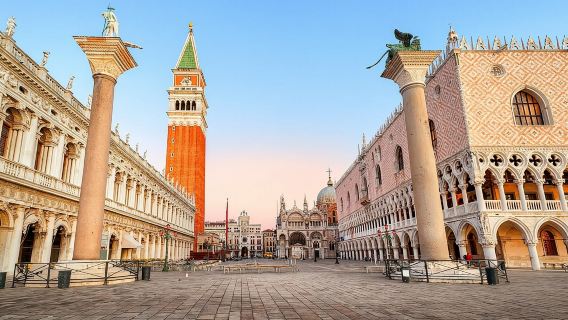 ทัวร์เวนิส 3.5 ชั่วโมง: พระราชวังดอจ เซนต์มาร์ก และอัญมณีที่ซ่อนอยู่