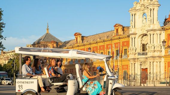 Tour Welcome to Seville in Eco Tuk Tuk Private with Local Guide