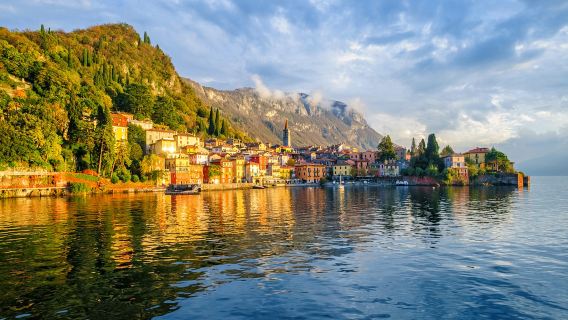Tagesausflug zum Comer See, Italien und nach Lugano, Schweiz|Inklusive Bootsfahrt|Alpenseen und Berge