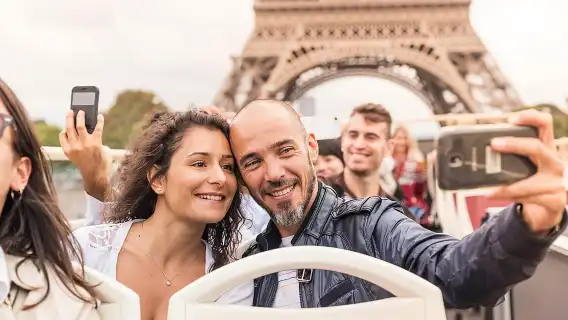 Big Bus Paris Hop-On Hop-Off Tour with Optional River Cruise