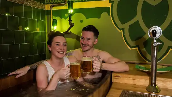 Budapest BeerSpa with Unlimited Beer and Optional Széchenyi Bath