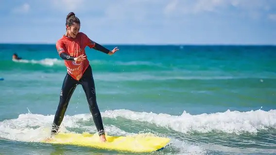 Beginner Surf Lesson in Newquay, Cornwall