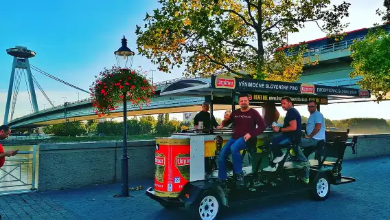 Original Bratislava Beer Bike Tours - All-you-can-drink