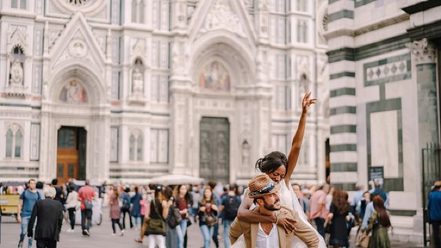 Fotoshooting in Florenz