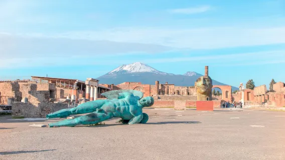 Escursione di un giorno a Sorrento e Pompei da Roma con audioguida