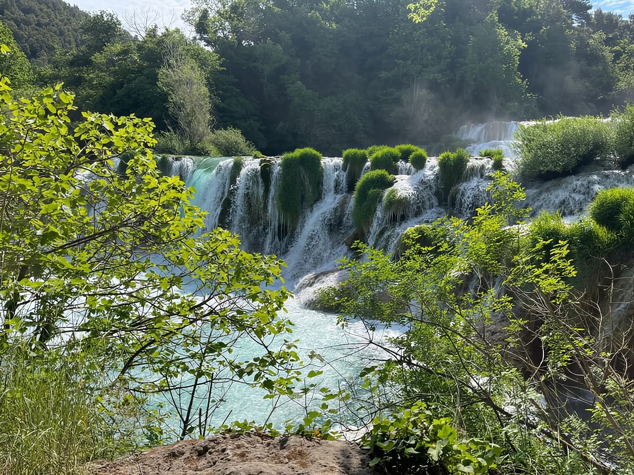 Zadar: Krka Waterfalls Tour, Boat Cruise & Swimming