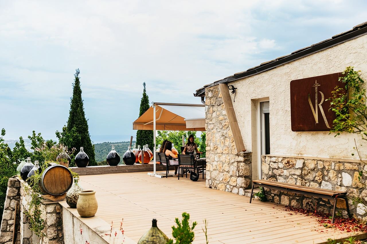 Dîner dans le vignoble Côte d'Azur