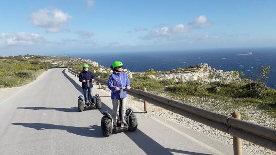 Malta in Segway: tour esteso al tramonto delle scogliere di Dingli