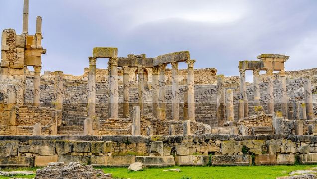 Tour de día completo por Dougga y Bulla Regia vía Testour en grupo privado con almuerzo