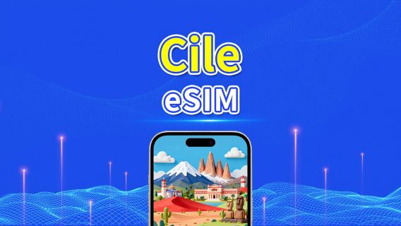 eSIM Chile | 4G | Paket Harian/Total Data | 1-30 hari | Penagihan 24 Jam | Kode QR